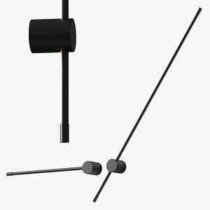 3D Mooie light - Linear LED Wall Light model