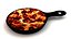 Easy Cast Iron Skillet Pizza 3D model