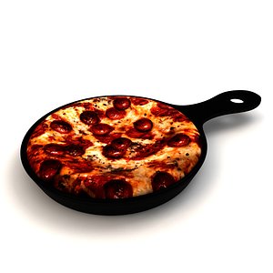 Easy Cast Iron Skillet Pizza