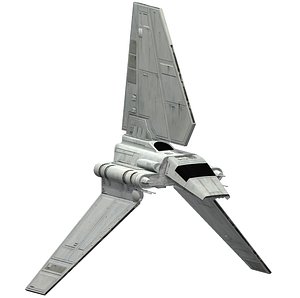 3D ready shuttle imperial model