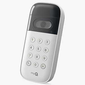 Smart Garage Keypad with Camera model
