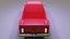 Pickup Truck Low-poly 3D model
