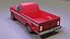 Pickup Truck Low-poly 3D model