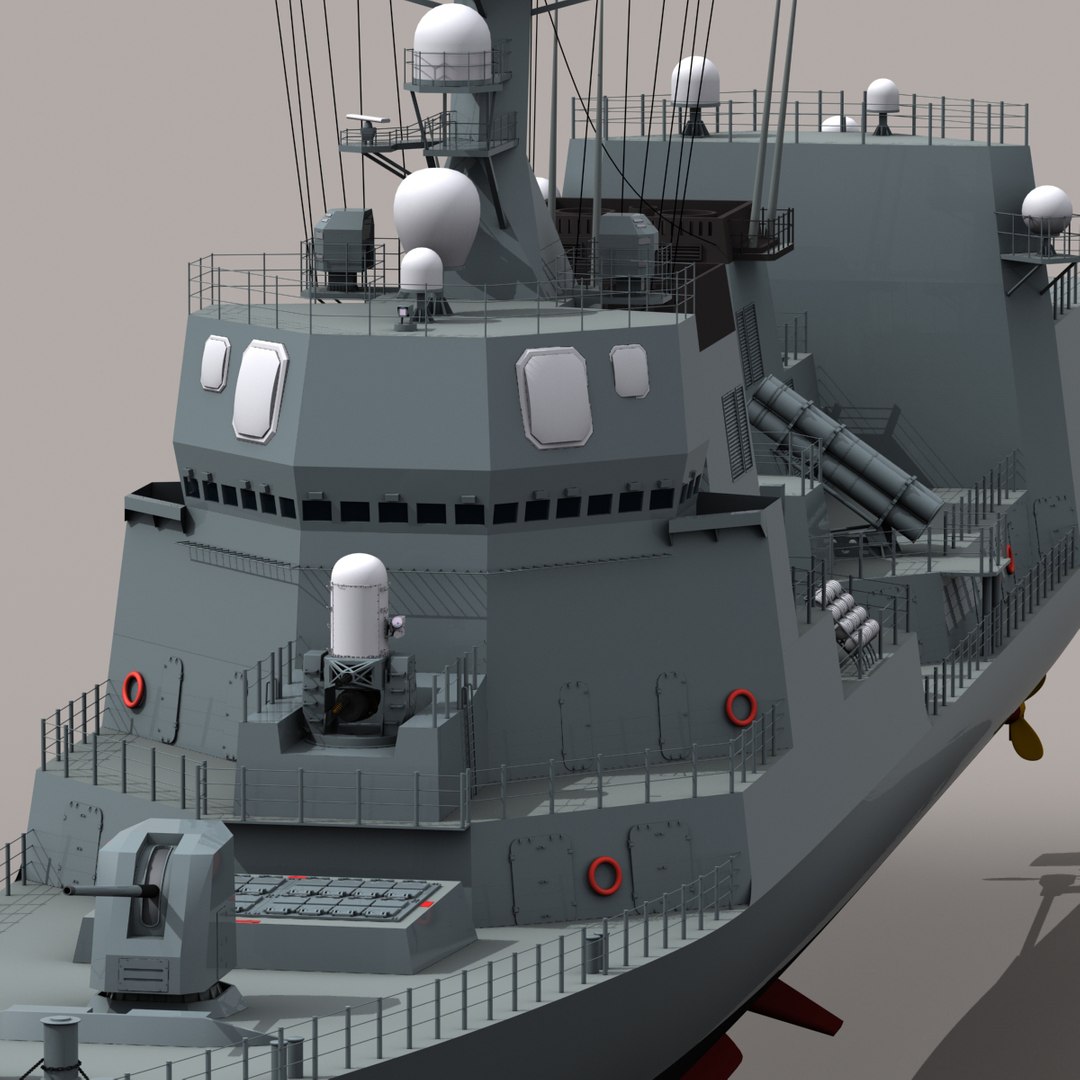 3d Model Jmsdf 19dd Akizuki