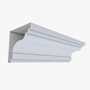 cornice 65 straight 3D model