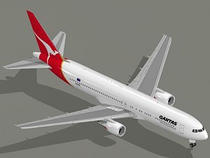 3d b 767-300 er qantas