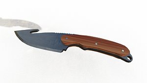 3D gut knife