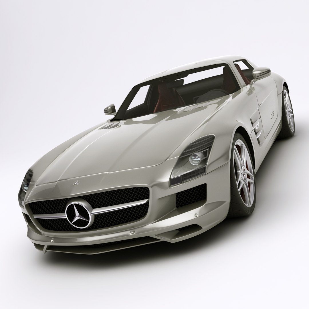 Mercedes Benz Sls Amg 3d 3ds