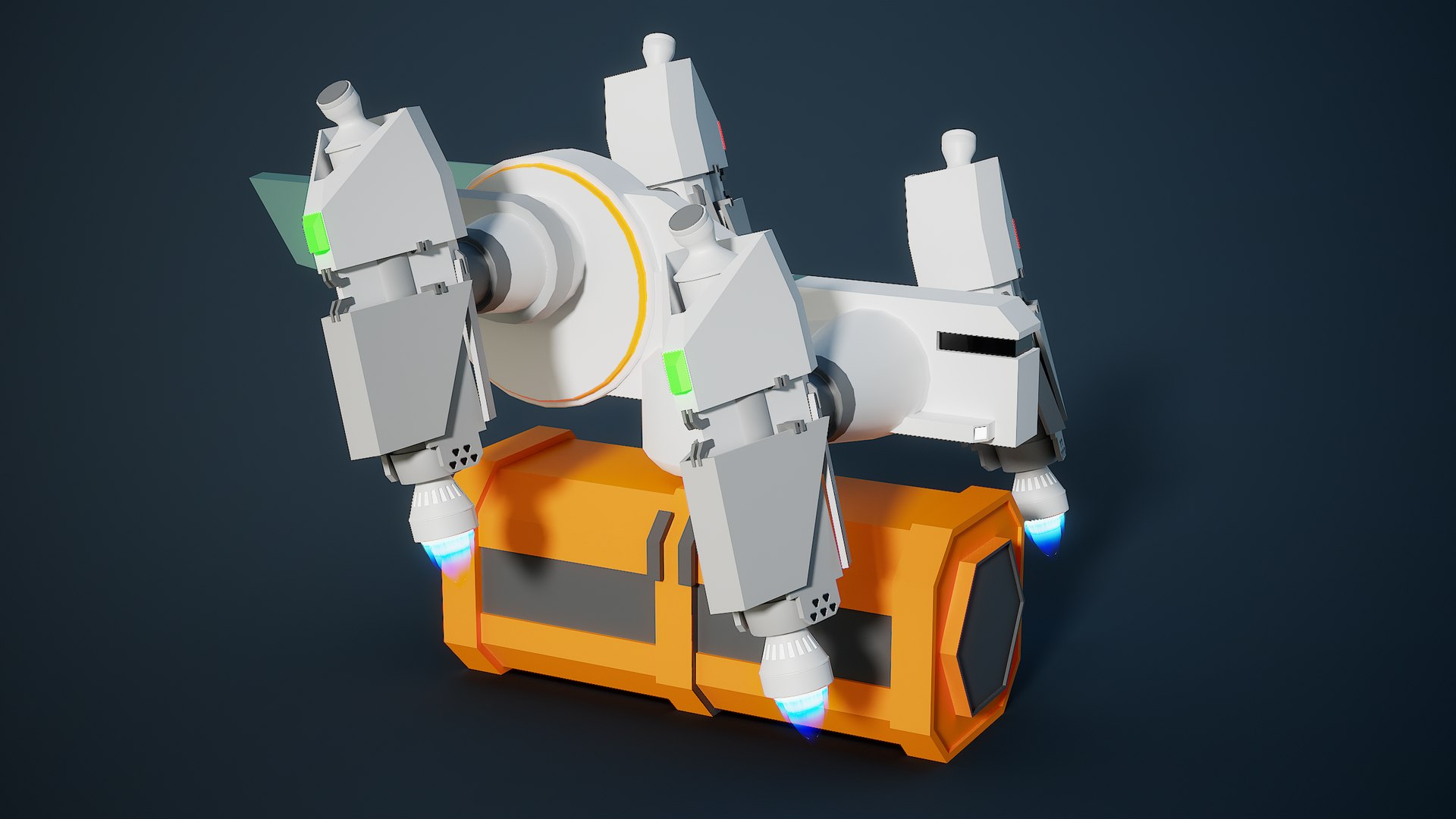 3D 3D Lowpoly Cartoon Cargo Spaceship 03 Rigged PBR https://p.turbosquid.com/ts-thumb/lz/h7X1vr/E5/r_viewport_026/png/1700257225/1920x1080/fit_q87/3050b2b4727be436988e8f92b523a10ed558376e/r_viewport_026.jpg