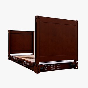 20FT Flush Folding Flatrack