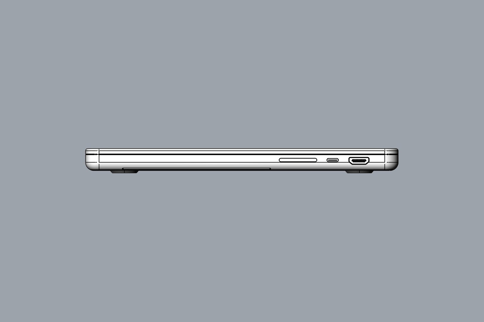 3D MacBook Pro M2 TurboSquid 2094445