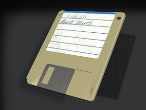 dirty floppy disk 3ds