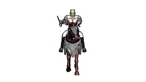 Crusader Cavalry 6 models first set 3D