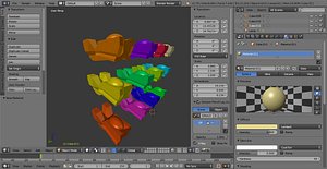 3D 12 spaceship