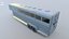 Gooseneck Horse Trailer Rigged Midpoly Worn