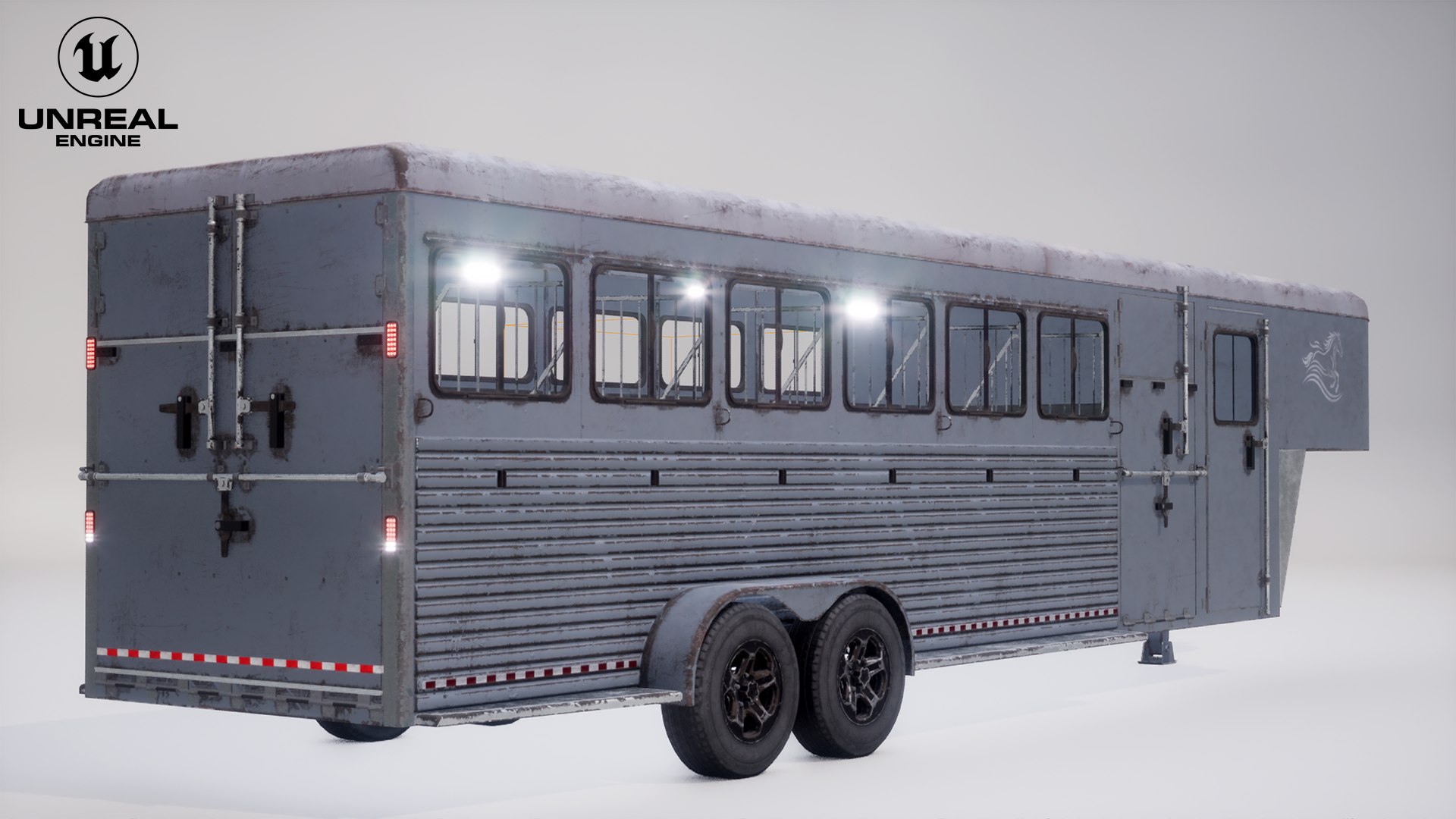 3D model Gooseneck Horse Trailer Rigged Midpoly Worn https://p.turbosquid.com/ts-thumb/lz/yhGuJi/Wn/highresscreenshot00001/png/1791796644/1920x1080/fit_q87/402de55b79f90dde0e5a612a32cea8996306515d/highresscreenshot00001.jpg