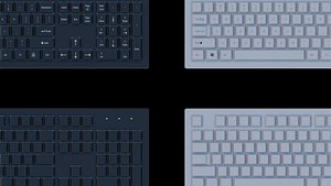 Keyboard 3D model