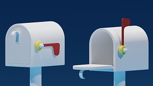 Lovely Cartoon Mailbox