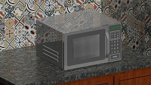 3D model Microwave - 001 VER 1-000