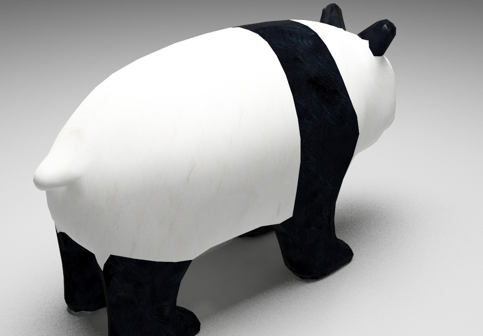 3d Model Panda