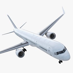 Boeing 757-300 with Cabin and Doors Rigged for Cinema 4D