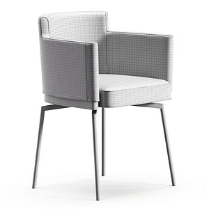 Diotti Evora Smooth Backrest Dining Armchair