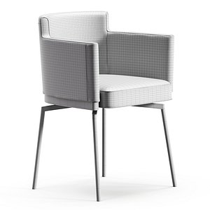Diotti Evora Smooth Backrest Dining Armchair