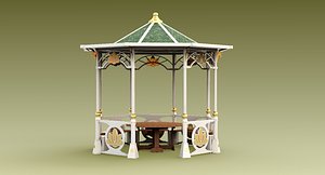3D model arbor rest