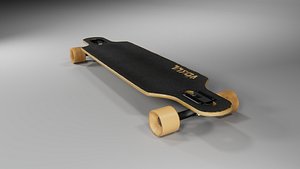 Long board 3D model