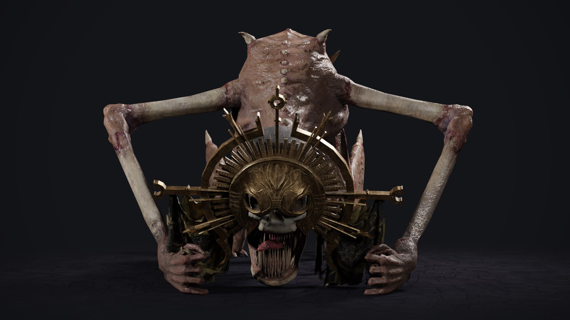 3D Cultist Monster model https://p.turbosquid.com/ts-thumb/m0/XnyjOi/45/render10/png/1706526814/1920x1080/fit_q87/34744438da03eb8c60730c97beb481747e44a2d0/render10.jpg
