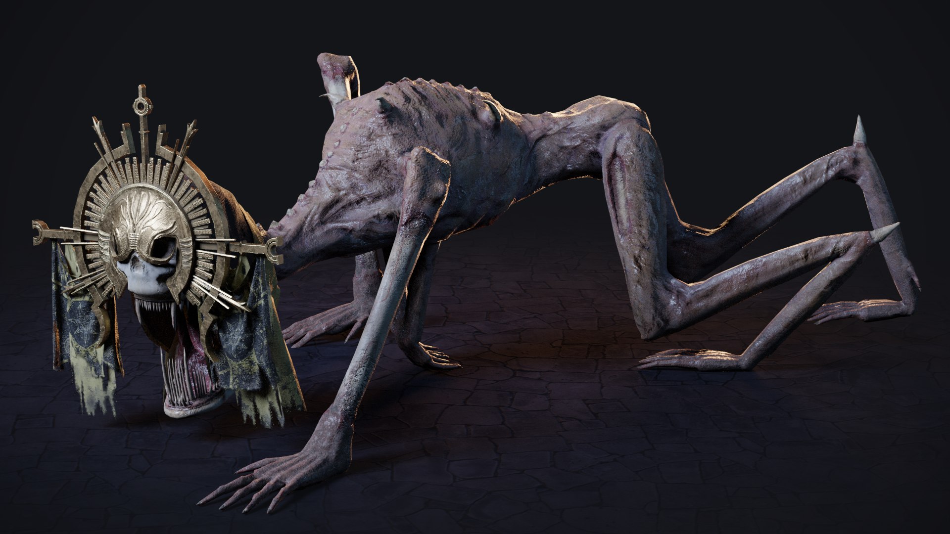 3D Cultist Monster model https://p.turbosquid.com/ts-thumb/m0/XnyjOi/i6/render12/png/1706526815/1920x1080/fit_q87/b298a8c1e6e32799041eecc35c7d1568687eda60/render12.jpg