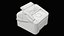 Brother FAX-2840 Laser Fax Machine 3D model