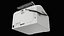 Brother FAX-2840 Laser Fax Machine 3D model