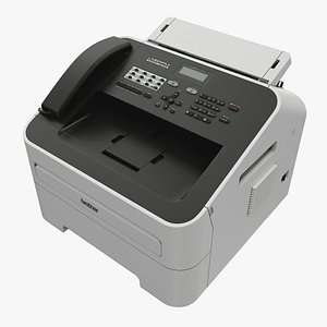 Brother FAX-2840 Laser Fax Machine 3D model