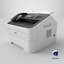 Brother FAX-2840 Laser Fax Machine 3D model
