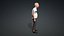 Cartoon Old Man Character Fully Rigged Animated