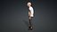 Cartoon Old Man Character Fully Rigged Animated