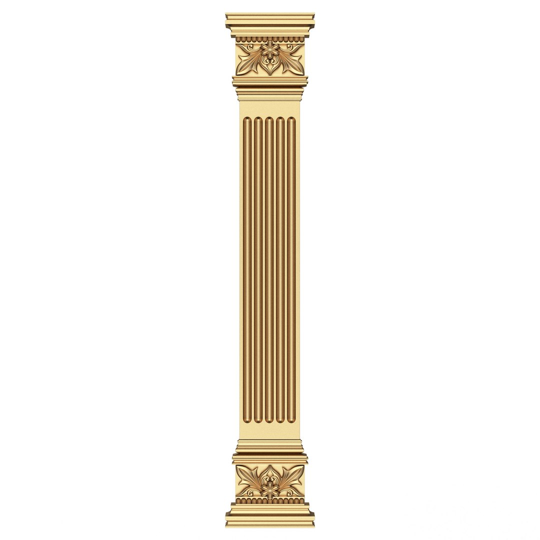 3D Column Capital 1402 - TurboSquid 2325724