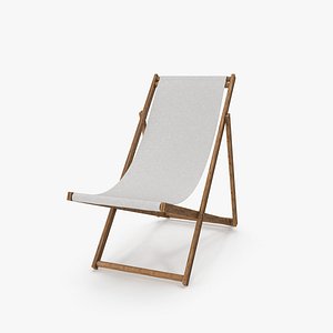 Light Folding Beach Chair 3D model