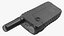 Iridium Extreme Satellite Phone Kit Black 3D model