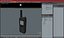 Iridium Extreme Satellite Phone Kit Black 3D model
