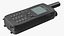 Iridium Extreme Satellite Phone Kit Black 3D model