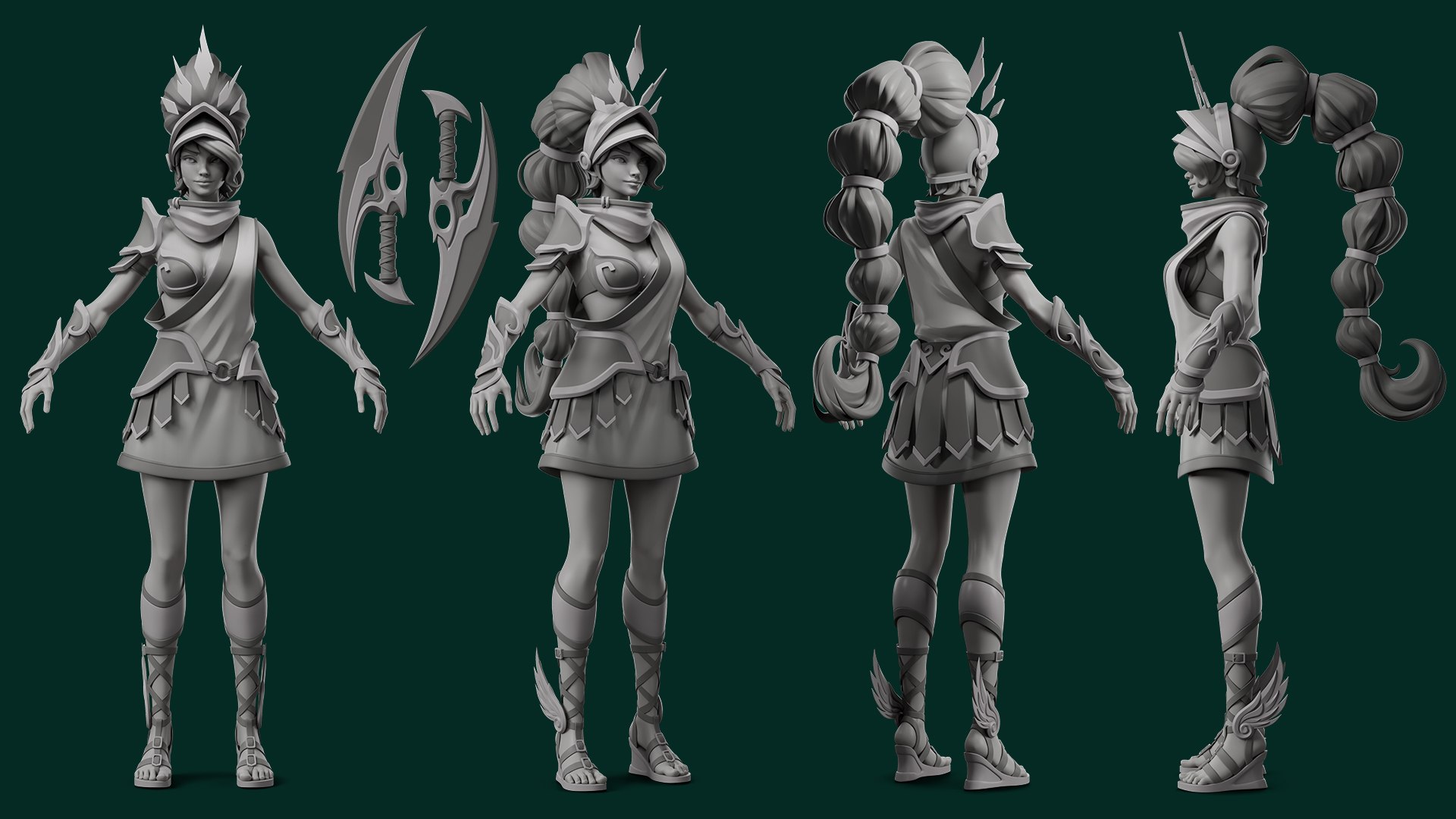 3D Free Stylized Female Character 3D Model Rigged Animated Hand Painted Warrior https://p.turbosquid.com/ts-thumb/m0/jGXIPi/3O/rsgassets3dcharacterfemalestatic01/jpg/1787069672/1920x1080/fit_q87/6a8f06df1979a9153ac0b00210be79b073e72922/rsgassets3dcharacterfemalestatic01.jpg