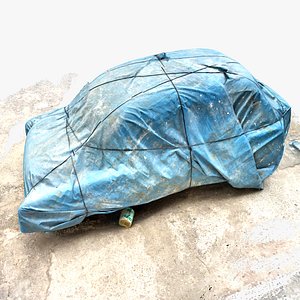Covered Car 3D model
