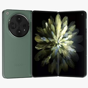 OPPO Find N3 Qianshan Green 3D model