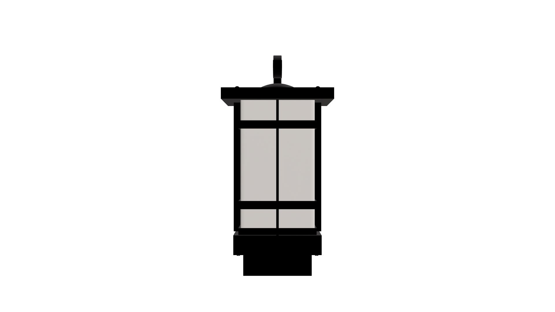 Free Modern Wall Mounted Lantern Light 3D Model - TurboSquid 2529667
