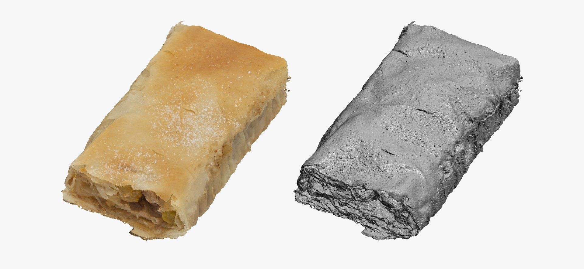 Apple Strudel 01 RAW Scan 3D Model - TurboSquid 1718867