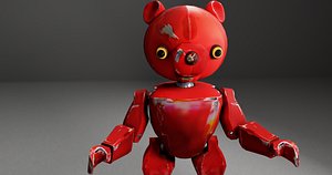 3D Robo Teddy