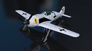 3D focke wulf fw 190