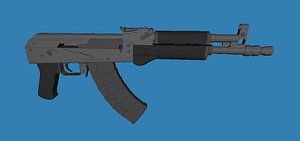 ak pistol 3D model